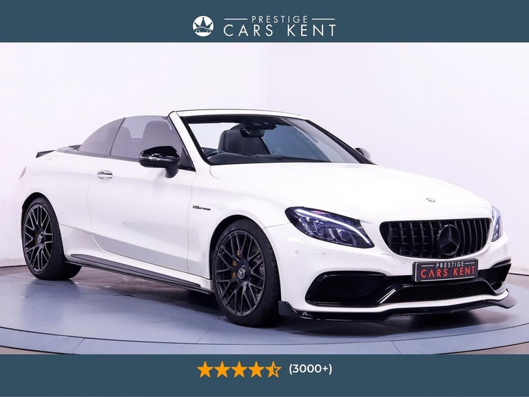 image for 2016 Mercedes-Benz C-Class 4.0 C63 V8 BiTurbo AMG S (Premium) Cabriolet SpdS MCT Euro 6 (s/s) 2dr...