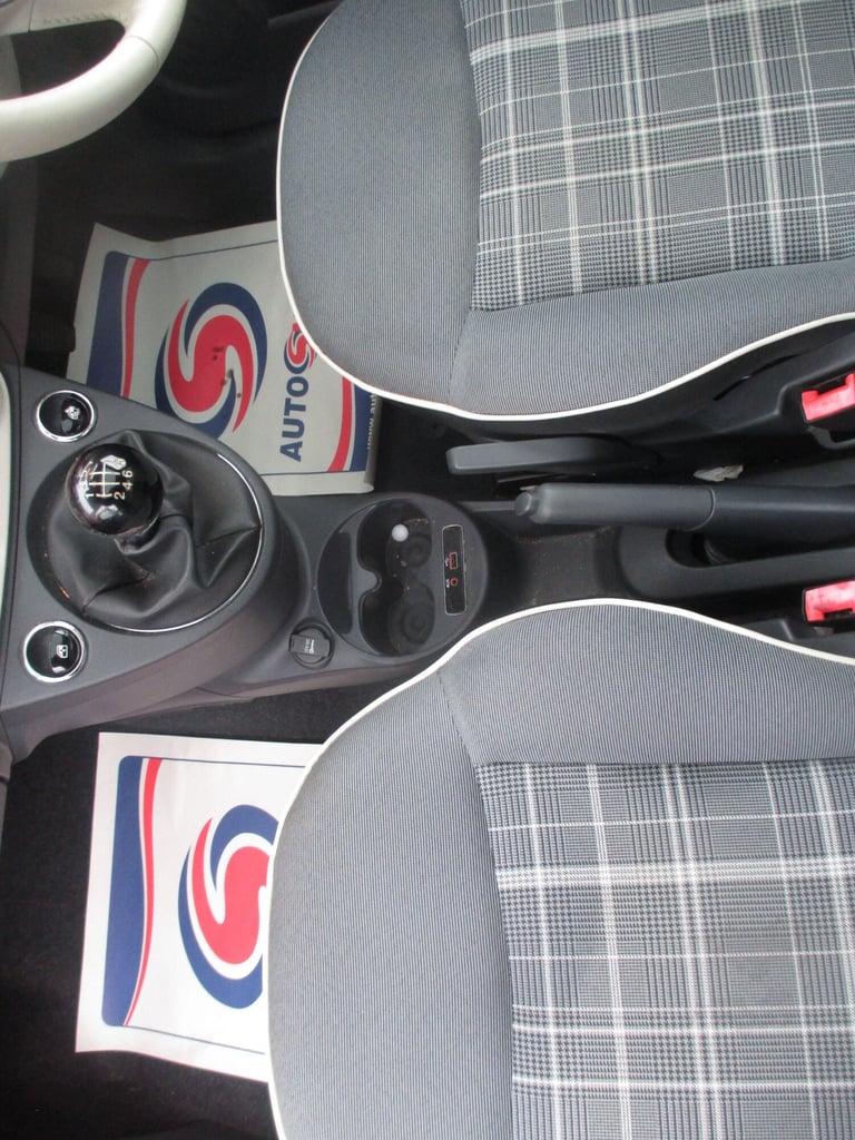 2016 Fiat 500 0.9 TwinAir Lounge Euro 6 (s/s) 3dr HATCHBACK Petrol Manual