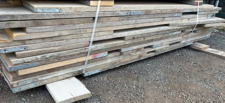 🌿 Reclaimed Scaffolding Board Packs – Authentic, Rustic & Full of Character! 🪵✨