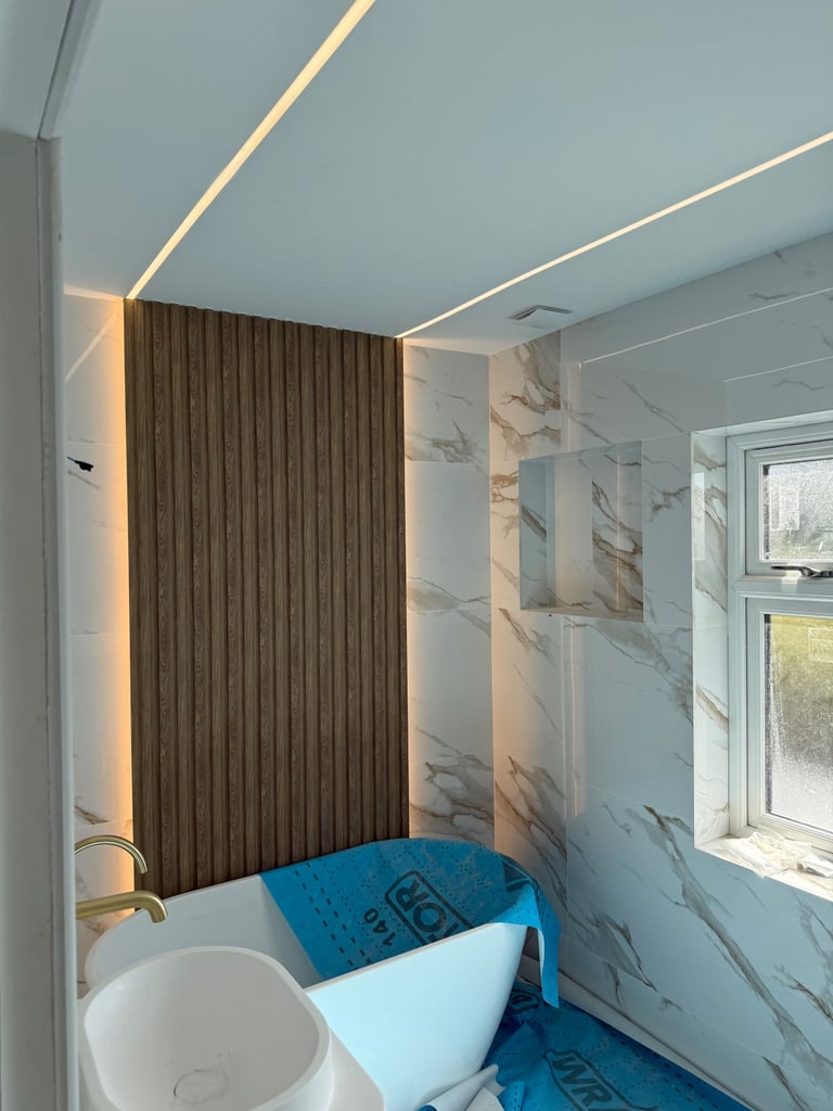 BATHROOMS FITTING AND TILING