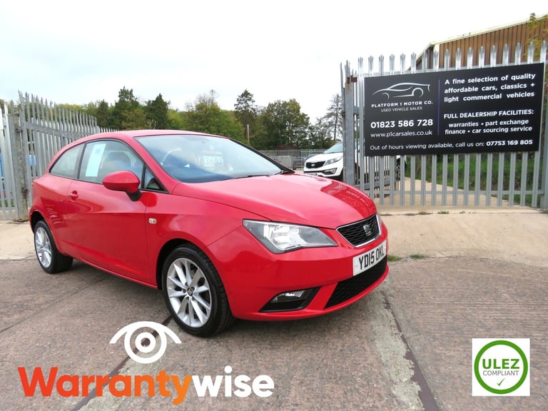 image for 2015 SEAT Ibiza 1.4 Toca 3dr HATCHBACK Petrol Manual