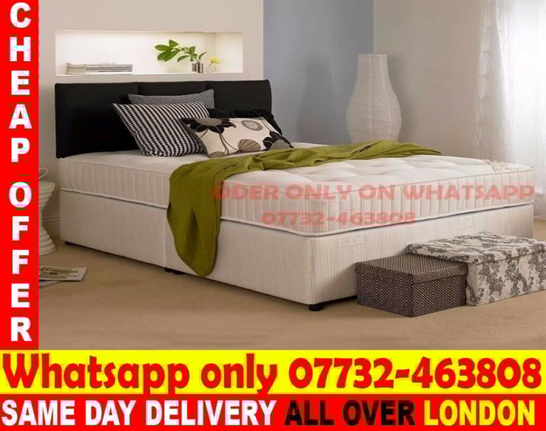 DOUBLE OR SINGLE BEDS SPRANG AND FOAM MEMORY MATTRESS in Kenton