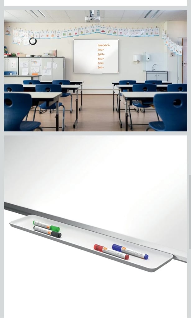 Nobo Whiteboards 120cm x 240cm