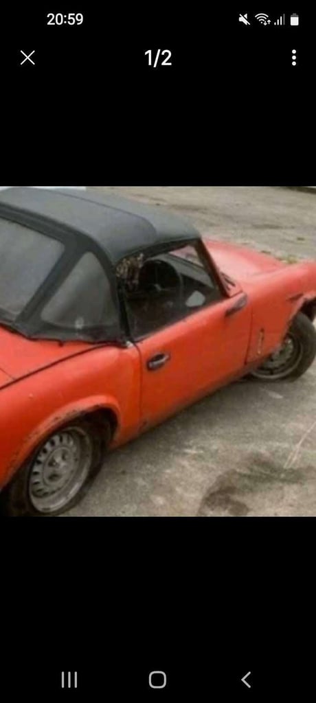 Wanted triumph spitfire project
