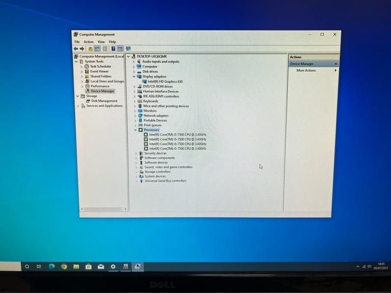 UltraFast 16GB i5 7TH  Gen HP HD PC 250GB SSD,2000GB,Window10,Office