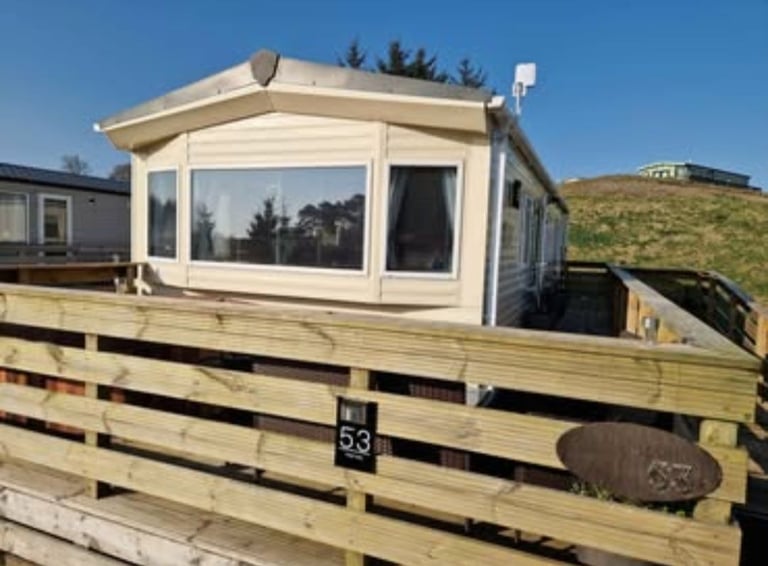 3 bedroom Hot Tub Caravan @ The Three Loxhs Holiday Park DG8 0EP 