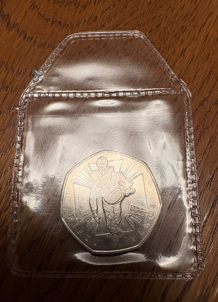 Collectible 50p coins Beatrix Potter, Paddington, Olympics etc