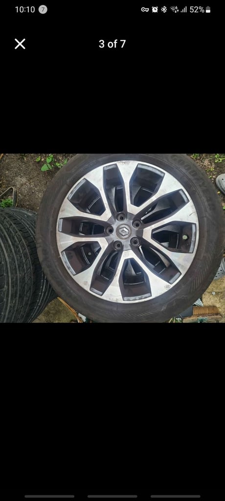 19" Renault alloy wheels