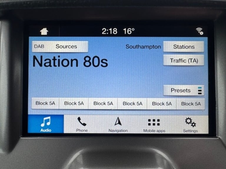 2018 Ford Transit Connect 1.5 TDCi 100ps Trend Van PANEL VAN DIESEL Manual