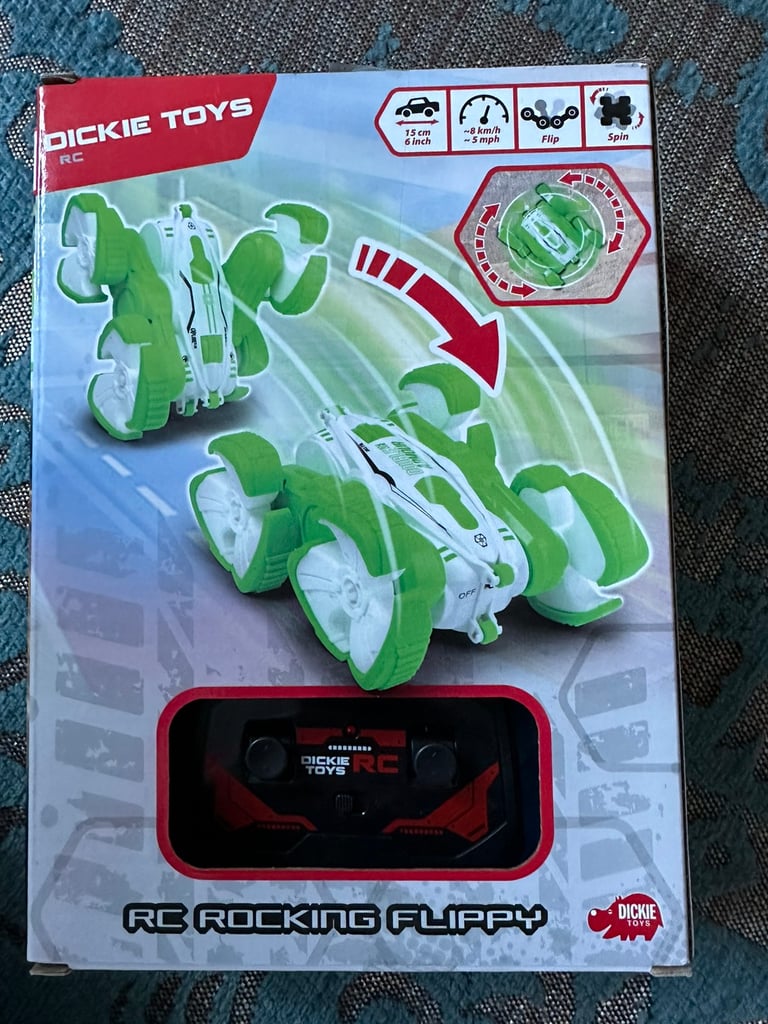 NEW Dickie Toys Rocking Flippy, Car, Rotation. Speed up to 8 km/h