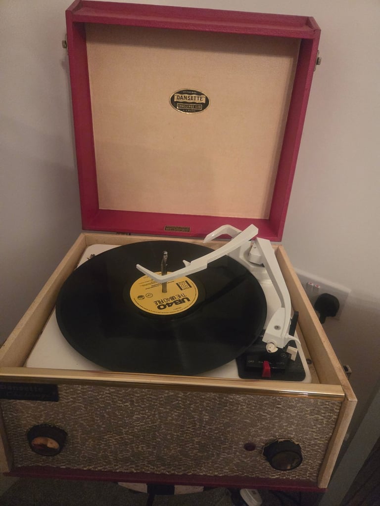 Dansette record player 