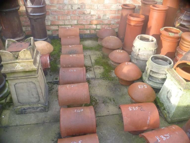 Roof finals Reclaimed finals Ridges Roof Ridge chimney pots etc 