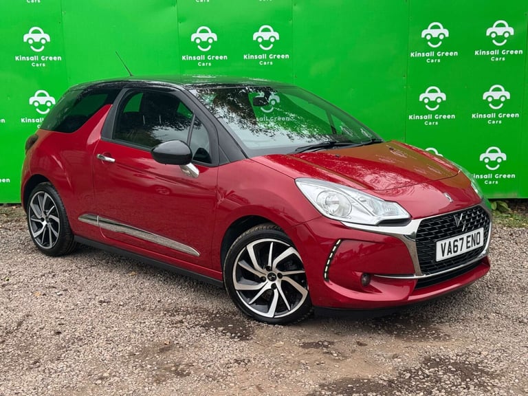 2018 DS Automobiles DS 3 1.2 DS3 Connect Edition Chic PureTech S/S 3dr Hatchback Petrol Manual