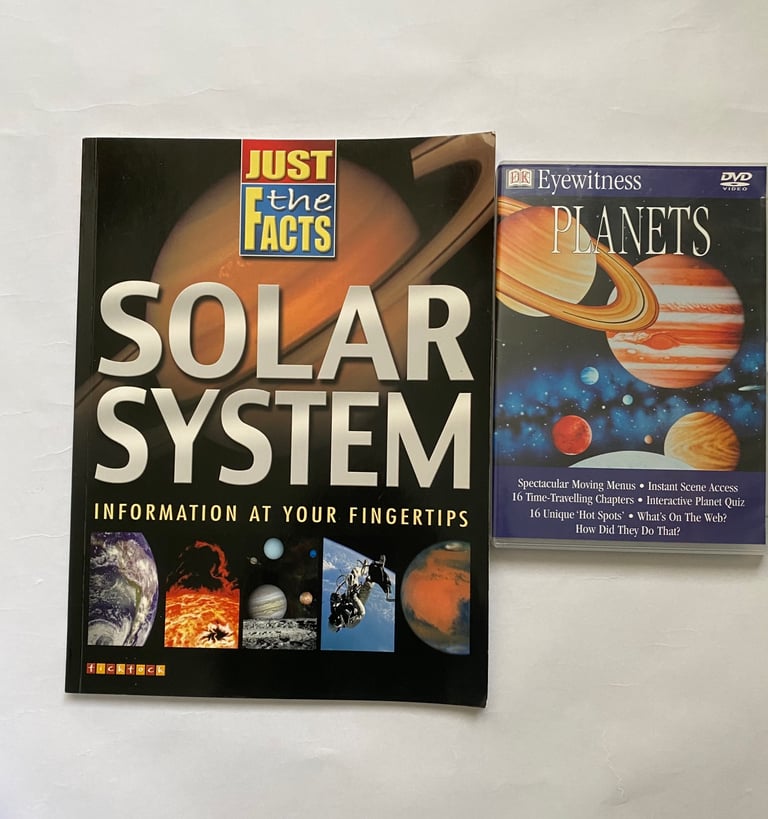 SOLAR SYSTEM BOOK PLUS PLANETS DVD