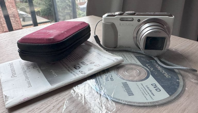 Panasonic Lumix digital camera with Leica lens, 20x Full HD camera