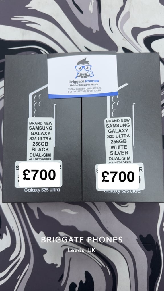 SAMSUNG GALAXY S25 ULTRA 256GB BRAND NEW SEALED 