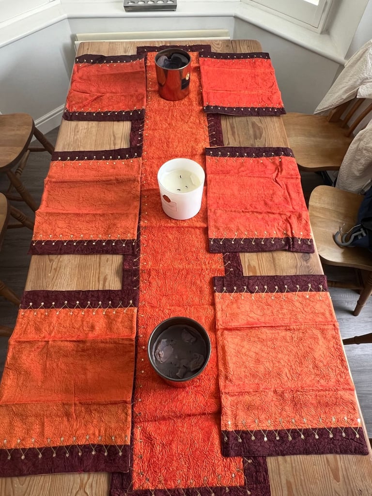 image for Table runner with matching placemats
