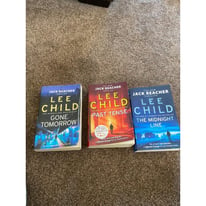 Lee Child , Jack Reacher books x 4 three paperbacks and a hard back ! 