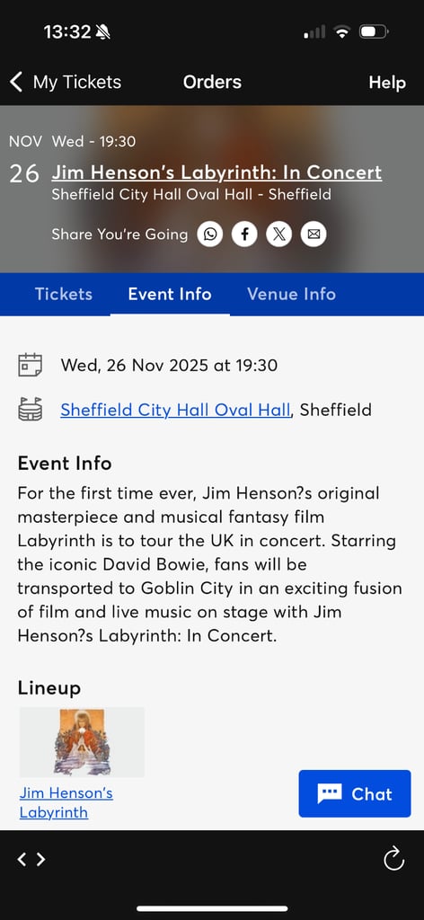 image for Labyrinth in Concert - Sheffield