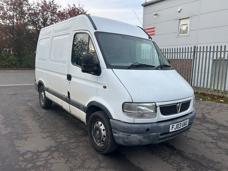 2003 Vauxhall movano 2.2dti mot may 2026