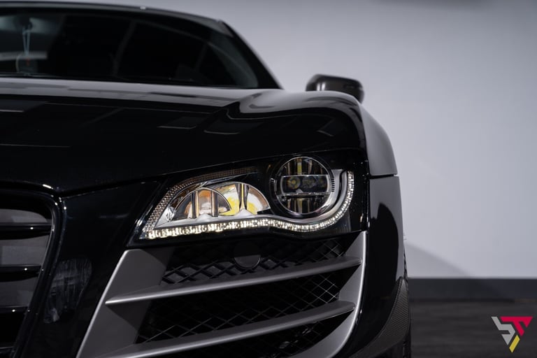 2011 (61) Audi R8 GT 5.2 V10 R-Tronic Auto Coupe 560PS | Phantom Black Metallic