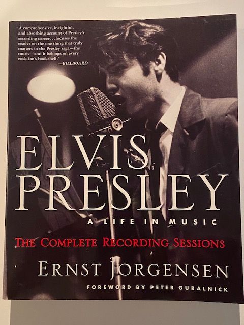 image for RARE: Elvis Book 'The Complete Recording Sessions' A Life In Music *EX*