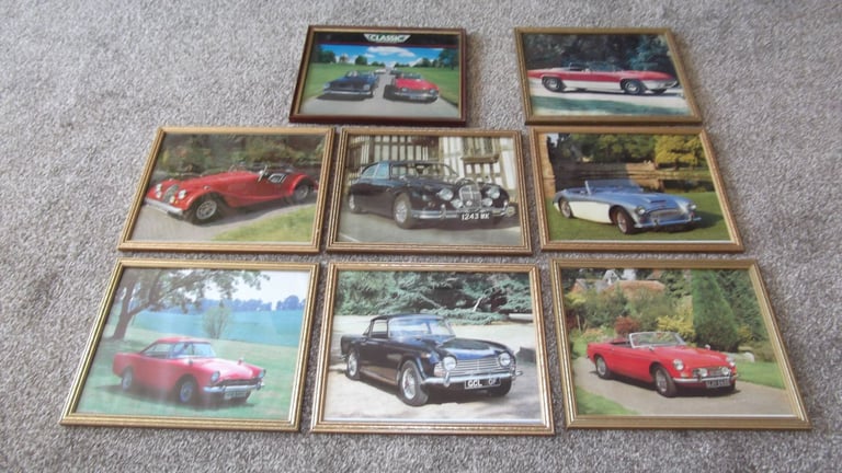 image for CLASSIC CAR PICTURES  framed prints