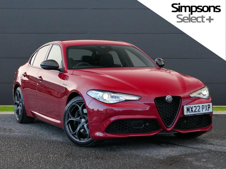 2022 Alfa Romeo Giulia 2.0T Veloce Auto Euro 6 (s/s) 4dr SALOON Petrol Automatic