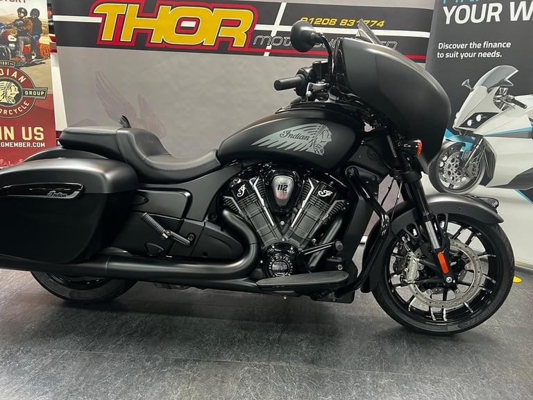 Indian CHIEFTAIN [Phone number removed]4cc DARKHORSE POWER PLUS RIDER ASSIST £ 27895