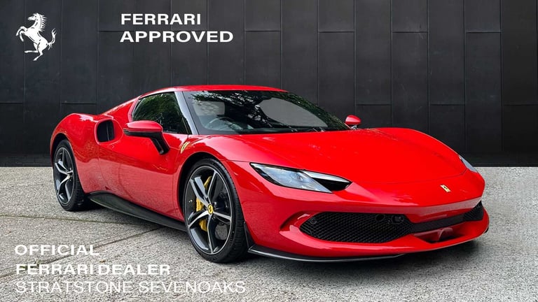 2023 Ferrari 296 GTB 3.0T V6 7.45kWh F1 DCT Euro 6 (s/s) 2dr COUPE PETROL/ELECTRIC Automatic