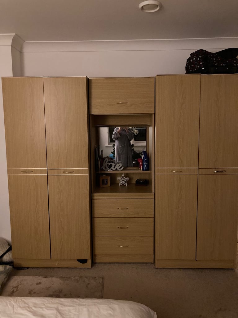 Free standing wardrobe