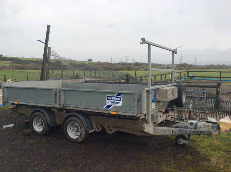 IFOR WILLIAMS TT126 TIPPING TRAILER EXCELLENT CONDITION 