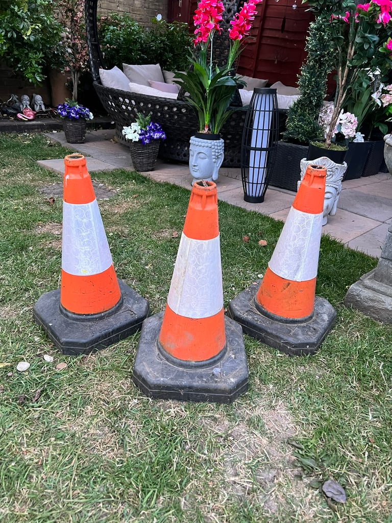 3 x Traffic Cones
