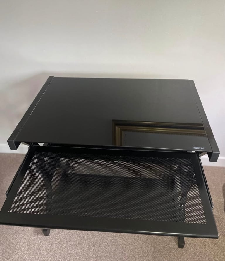Glass Topped Desk
