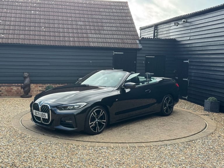2021 BMW 4 Series 2.0 420i M Sport Convertible 2dr Petrol Auto Euro 6 (s/s) (184 ps) Convertible ...