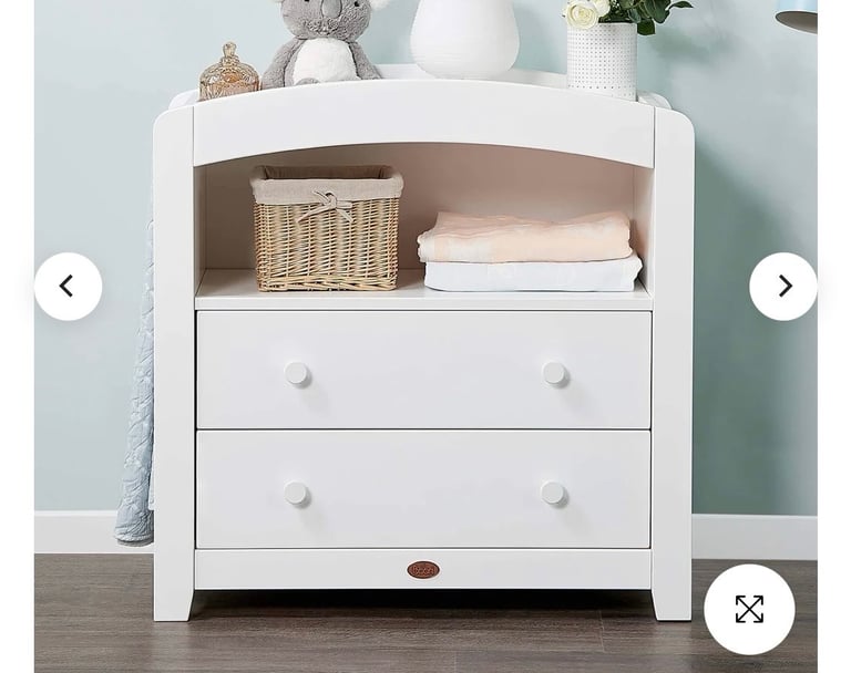 Boori nursery set, cor bed. Changing table, wardrobe. 