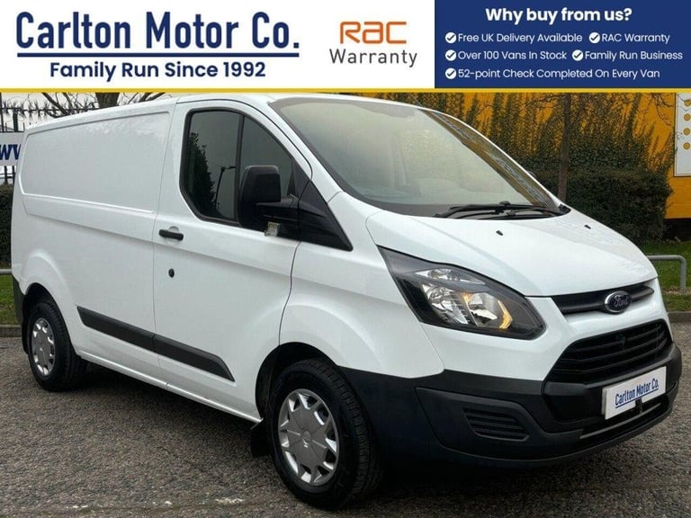 2018 Ford Transit Custom 290 2.0 SWB LOW ROOF PANEL VAN PANEL VAN Diesel Manual