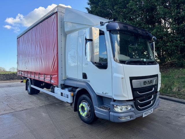 image for 2019 69 DAF LF 210 E6 12 Ton Hatcher sleeper cab 20ft curtainsider tail-lift