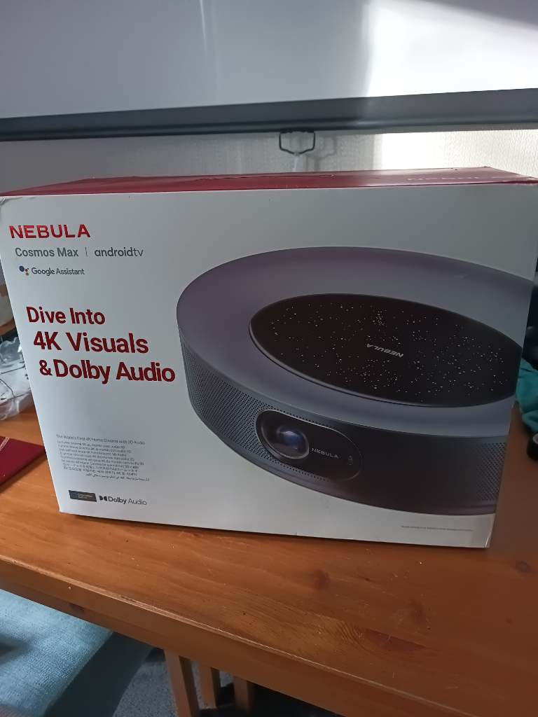 Anker Nebula Cosmos Max 4K home projector upscales all of your old