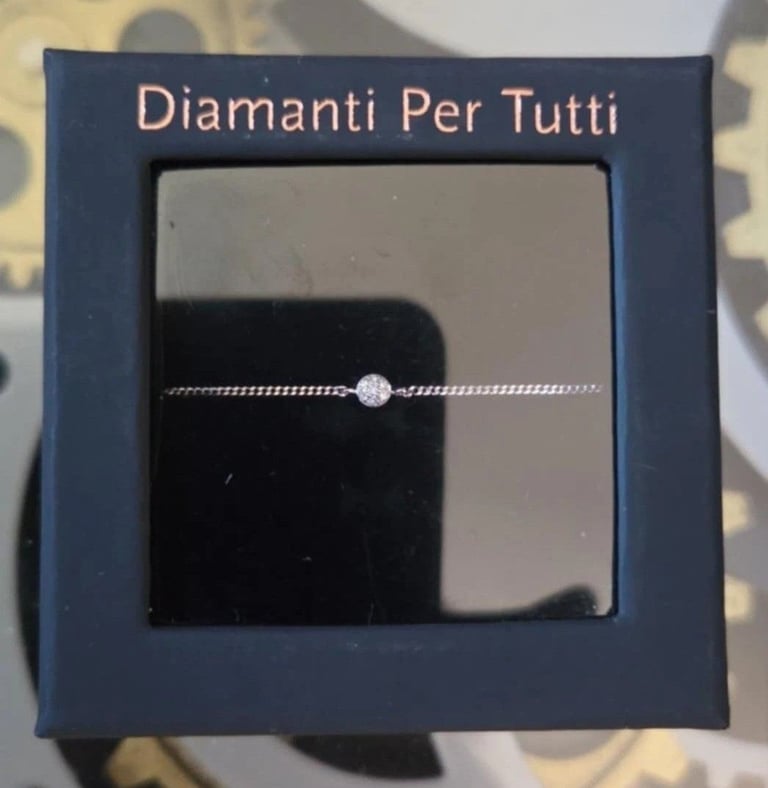 image for Diamanti Per Tutti Real Diamond Bracelet - New and Sealed