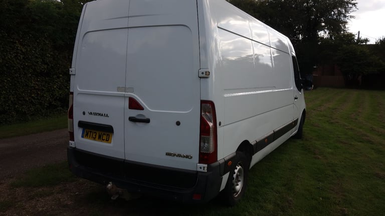 2013 VAUXHALL MOVANO 2.3d LWB 6 SPEED MANUAL 