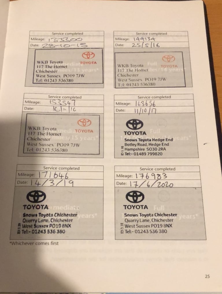 Toyota Previa T3 2.4 Petrol LPG Converted Auto 7 Seater Full Toyota Service History ULEZ Compliant