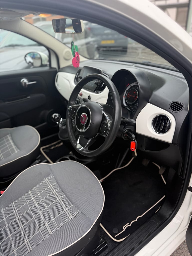 2019 Fiat 500 1.2 Lounge 3dr HATCHBACK Petrol Manual