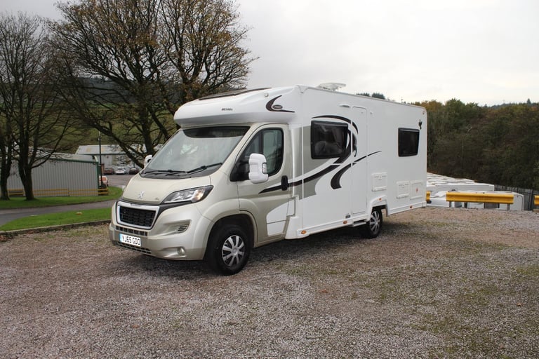 2015 "65" Elddis Special Edition 155 Athos Luxury 4 Berth Motorhome, Fixed Bed
