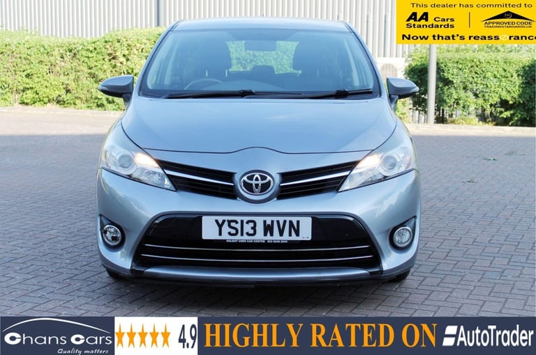 2013 Toyota Verso 1.8 V-Matic Icon Multidrive S Euro 5 5dr Euro 5 MPV Petrol Automatic