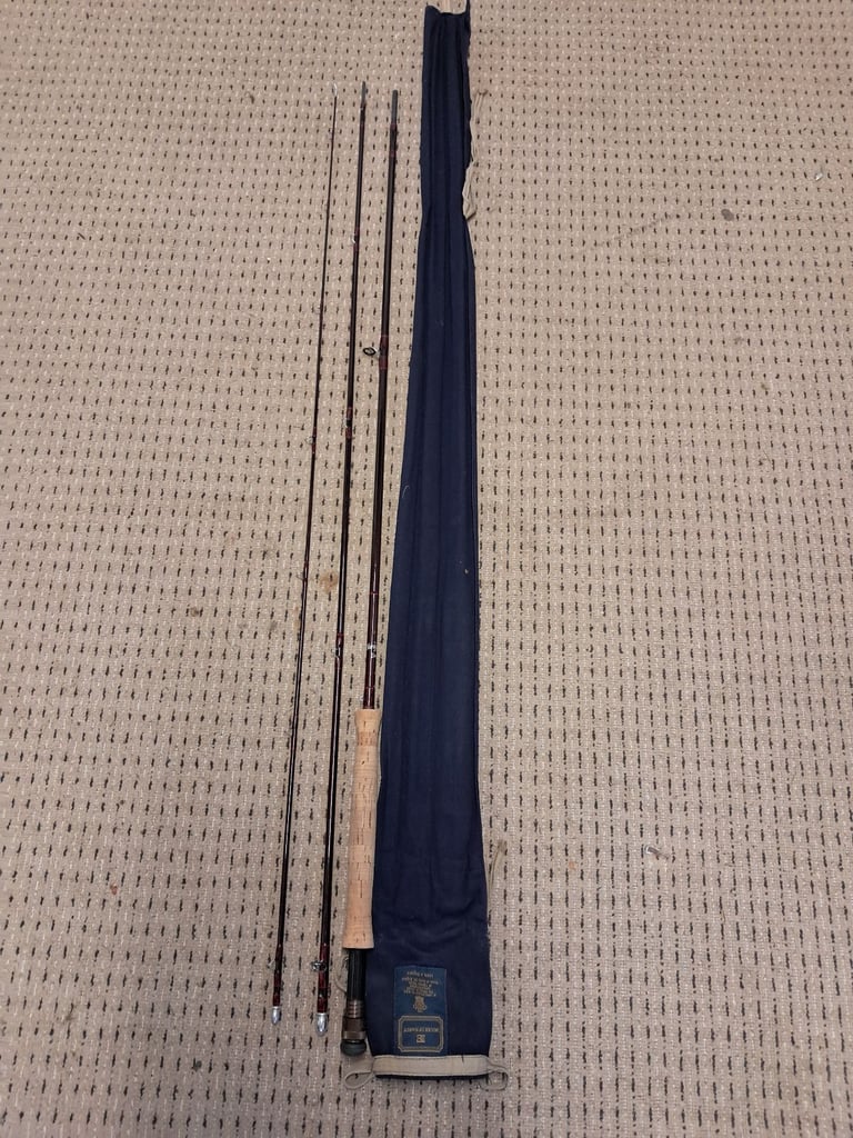 image for A Hardy 11ft DeLux Fly fishing rod
