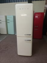 Smeg Fridge Freezers.FULL warranty.Lots of colours.Can deliver.
