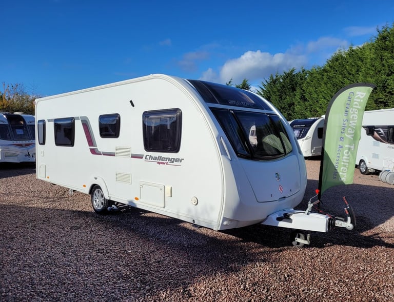 Swift Challenger Sport 584 2013 Single Axle 4 Berth - Motor Mover, Island Bed