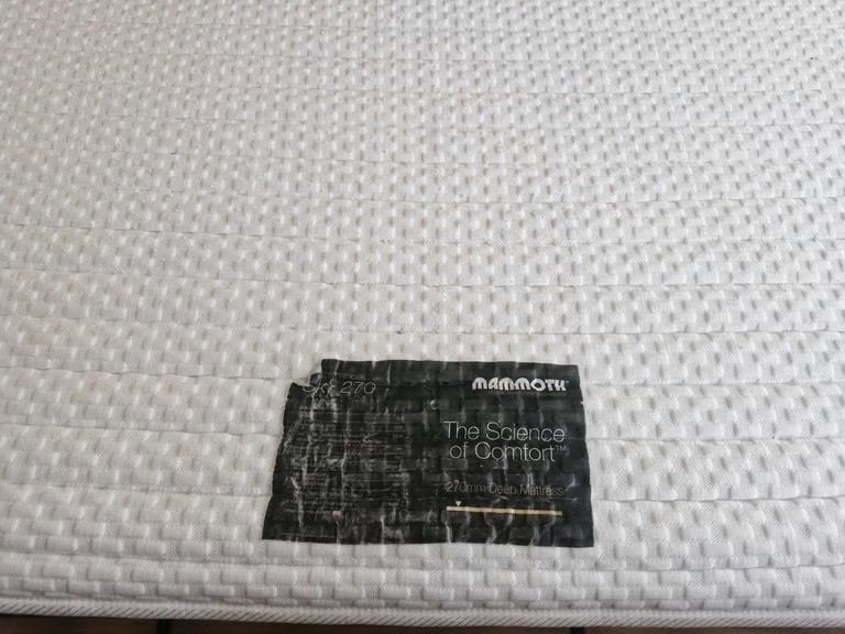Super King Bed & Mammoth Matress