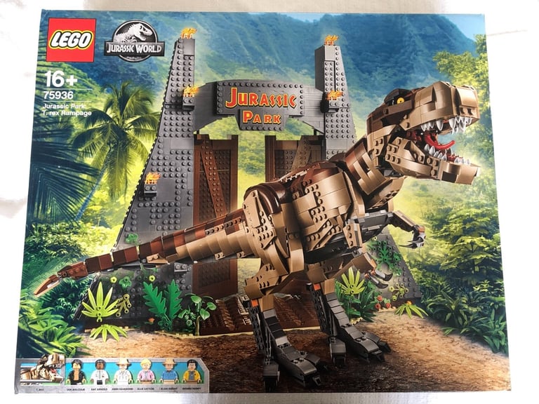 image for LEGO 75936 Jurassic World Jurassic Park T. Rex Rampage